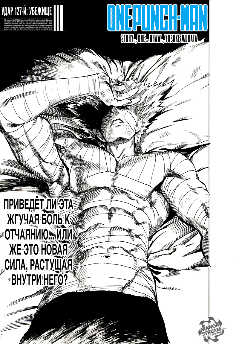 Читать 17 том 127 главу манги Ванпанчмен / Onepunch-Man [Страница 1]